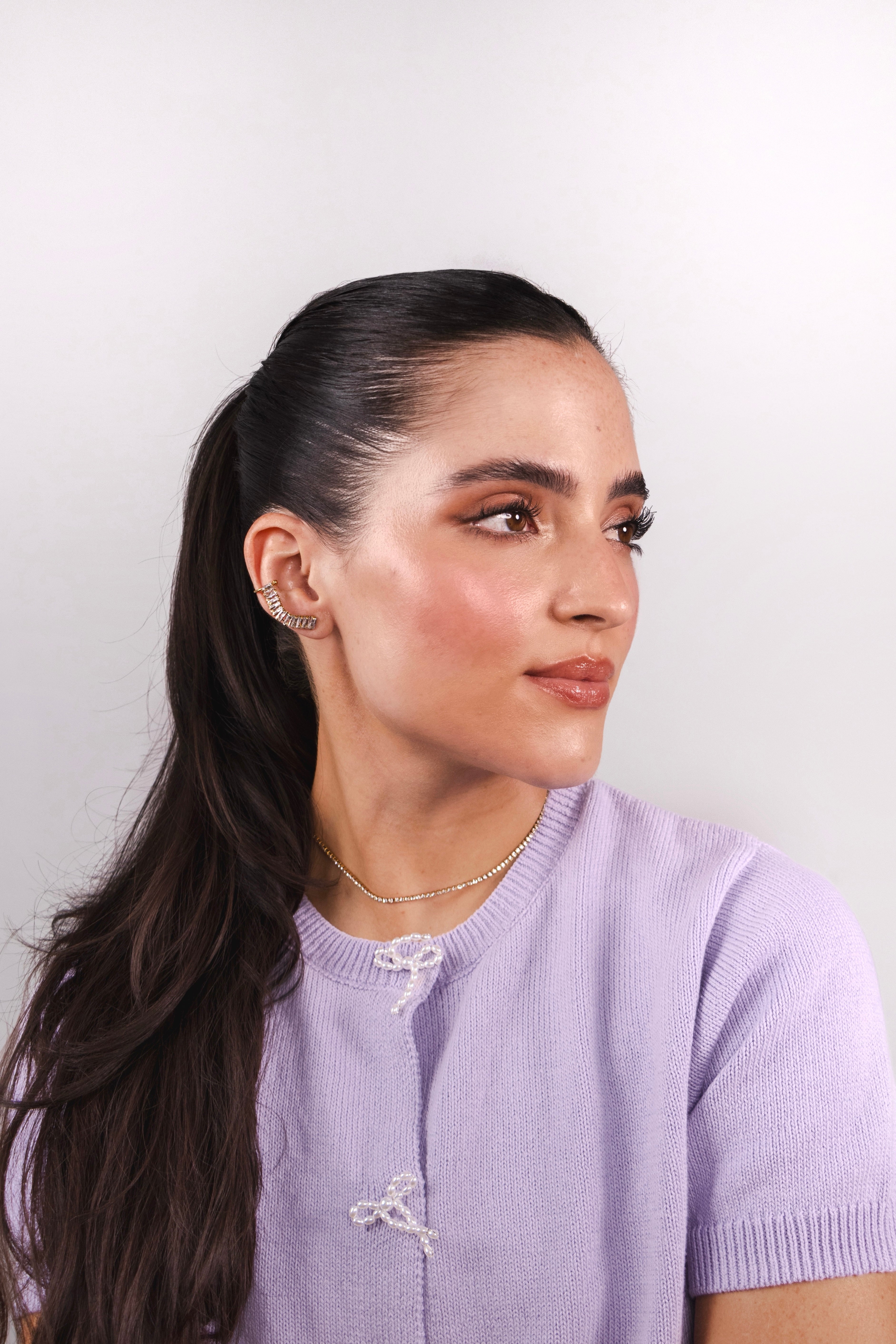 Crystal Bite Earrings