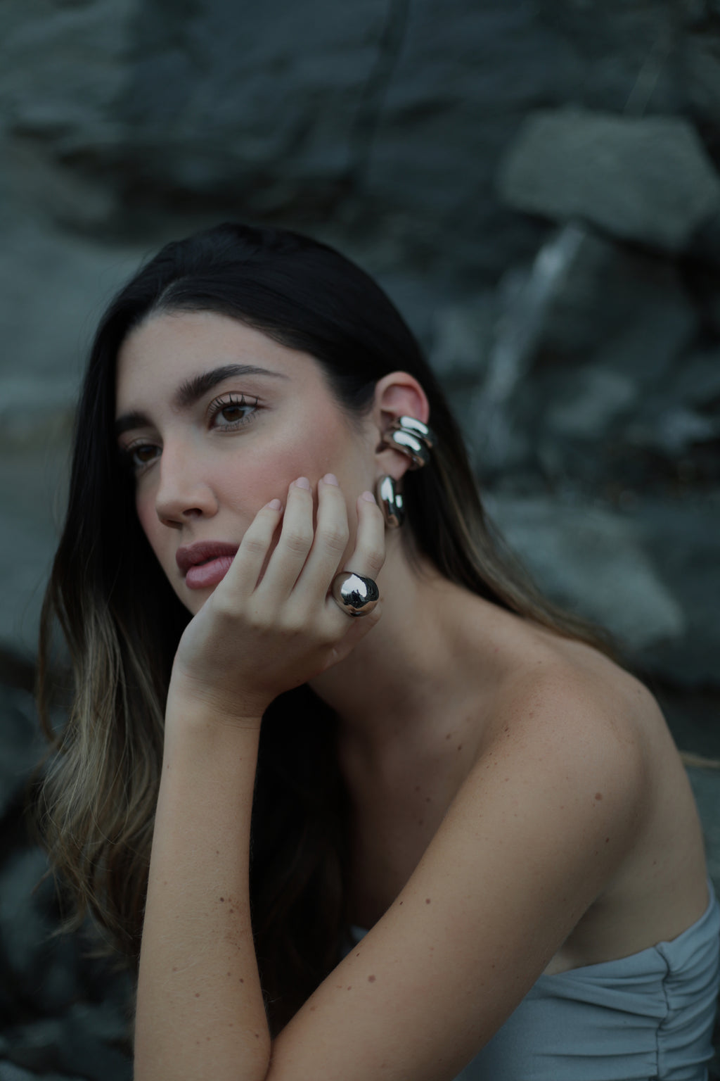 Bario Ring Silver