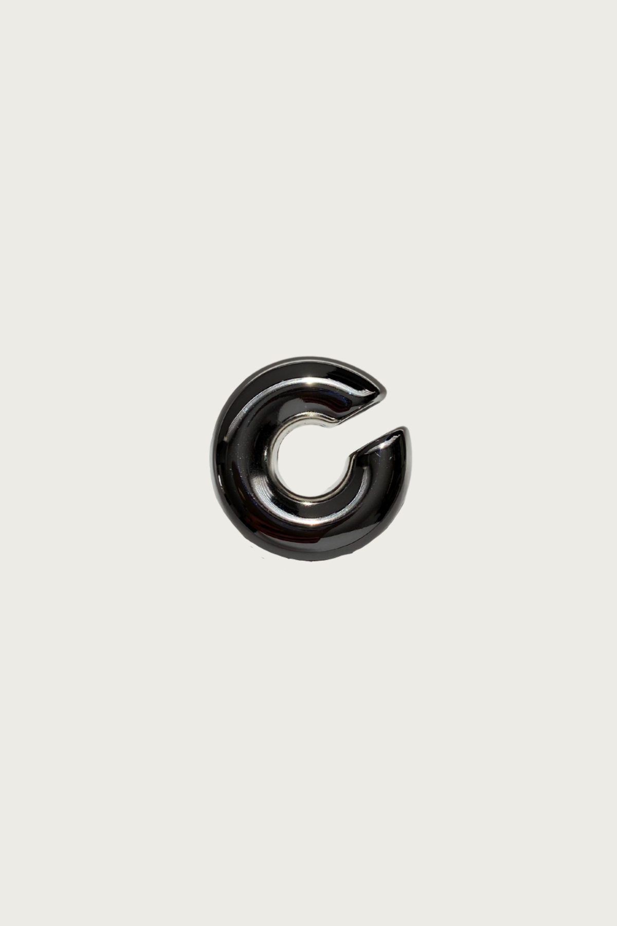 Crescent Moon Earcuff Silver