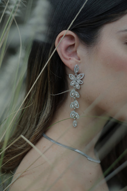 Aura Earrings Silver
