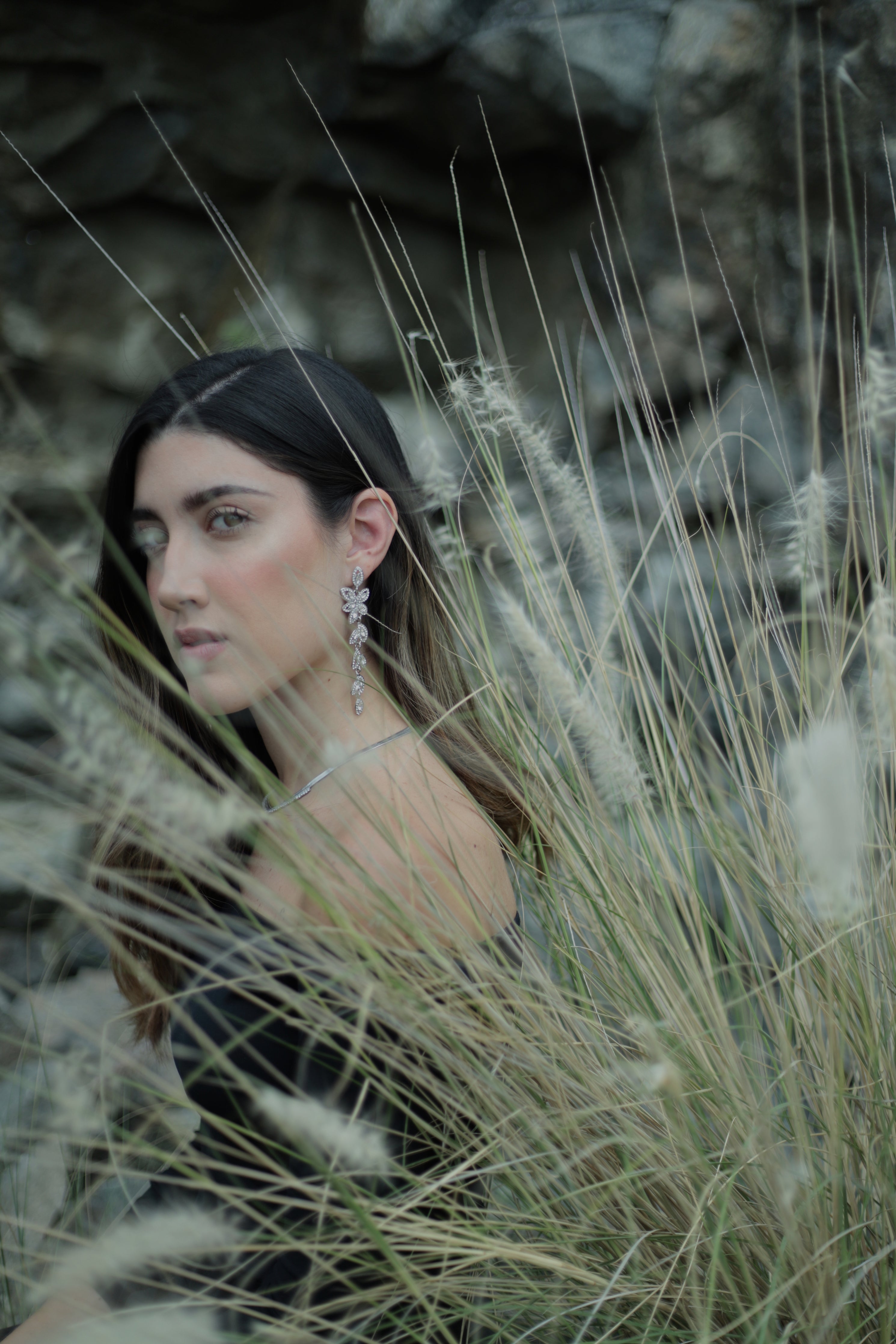 Aura Earrings Silver