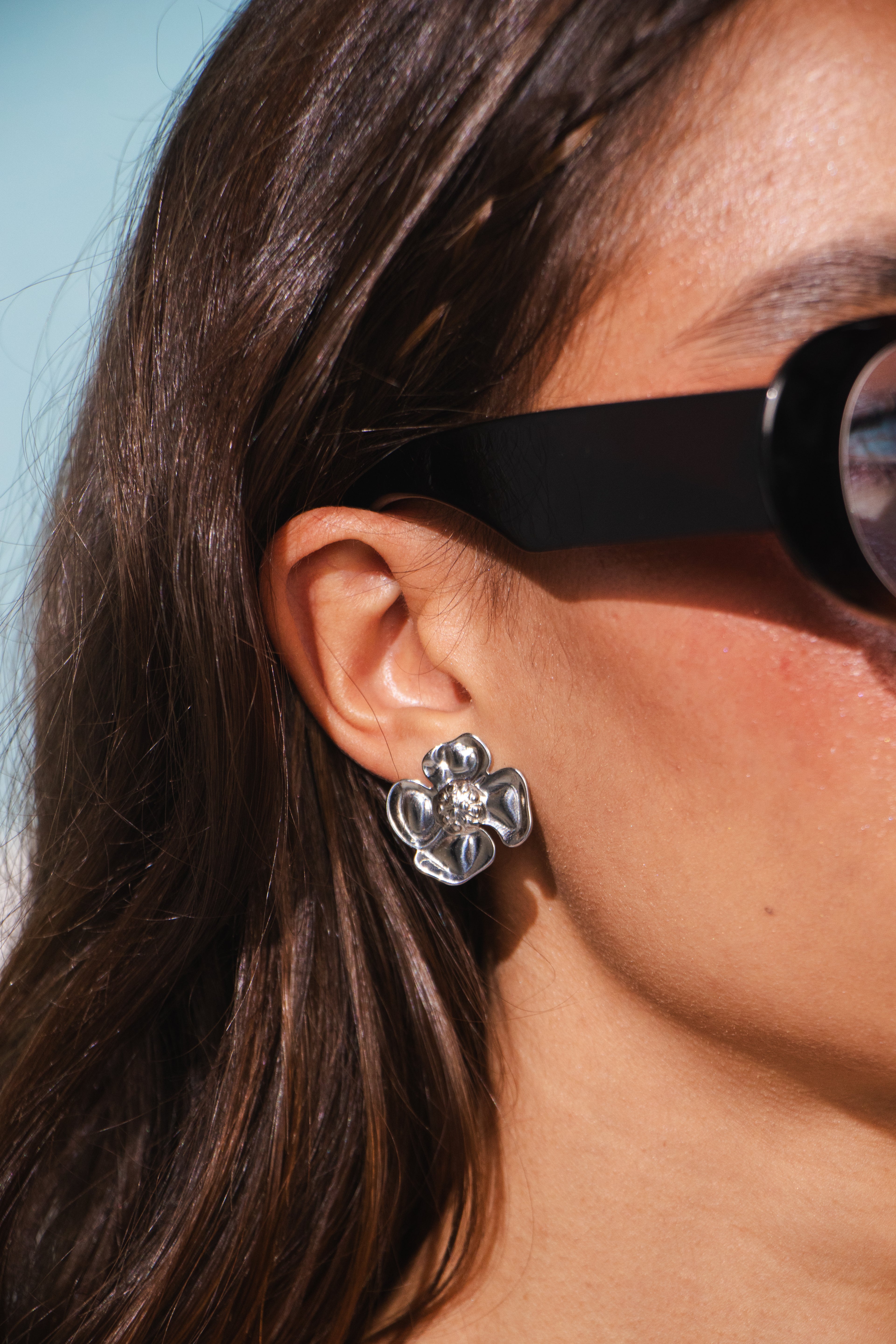 Flor de Sal Earrings