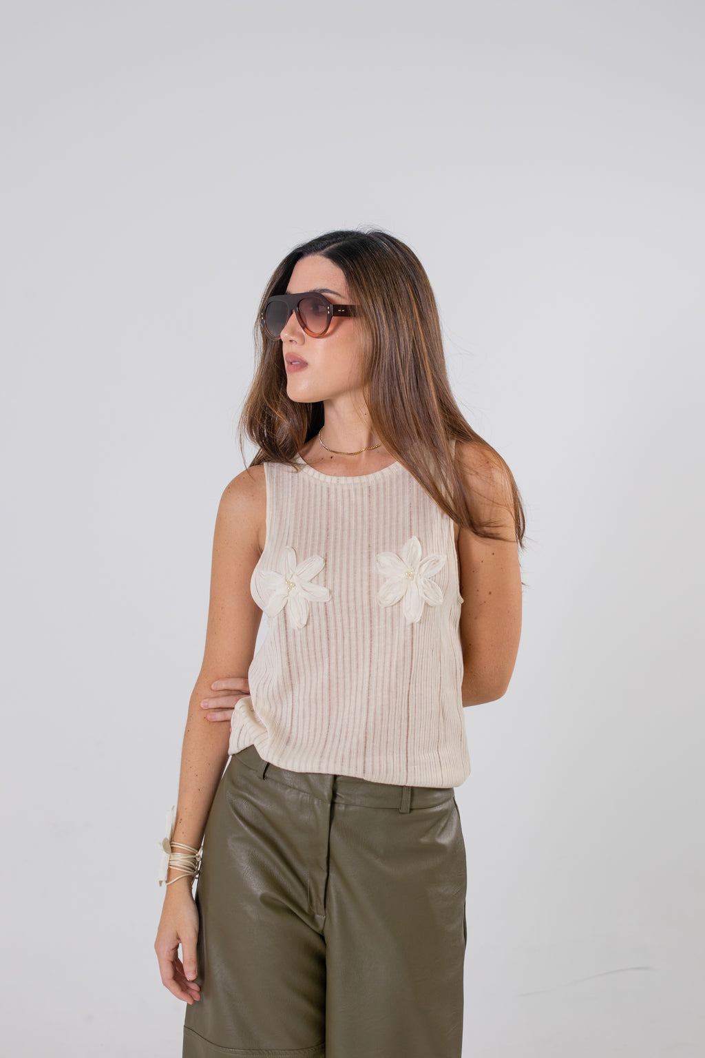 JULIA TOP - BEIGE