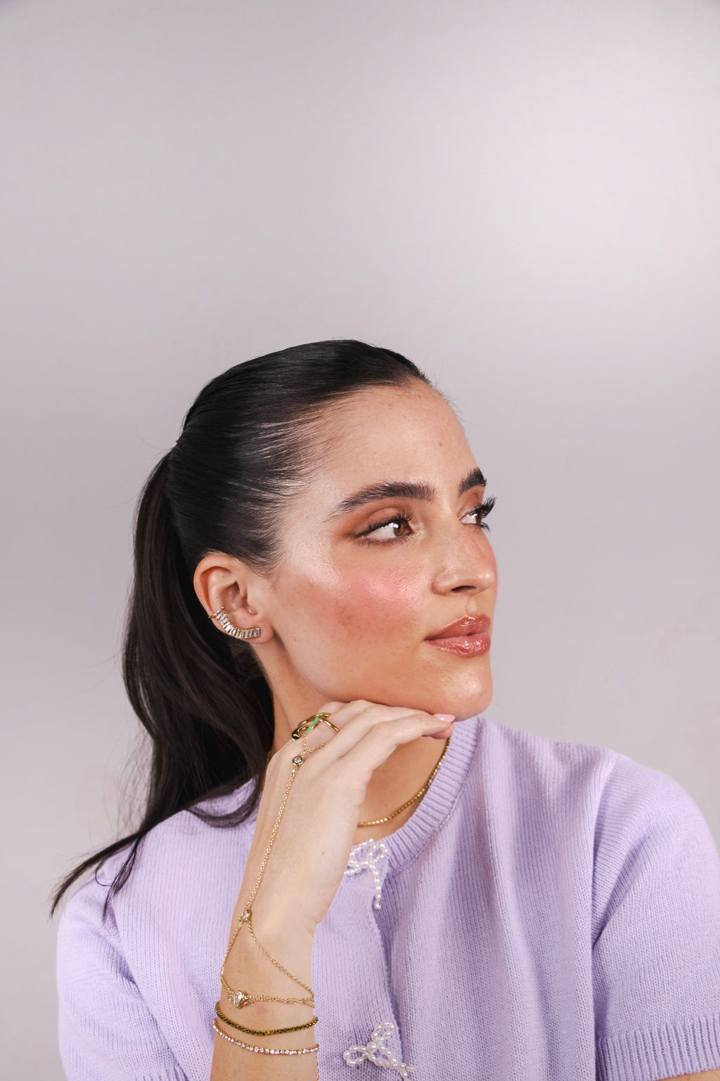 Crystal Bite Earrings