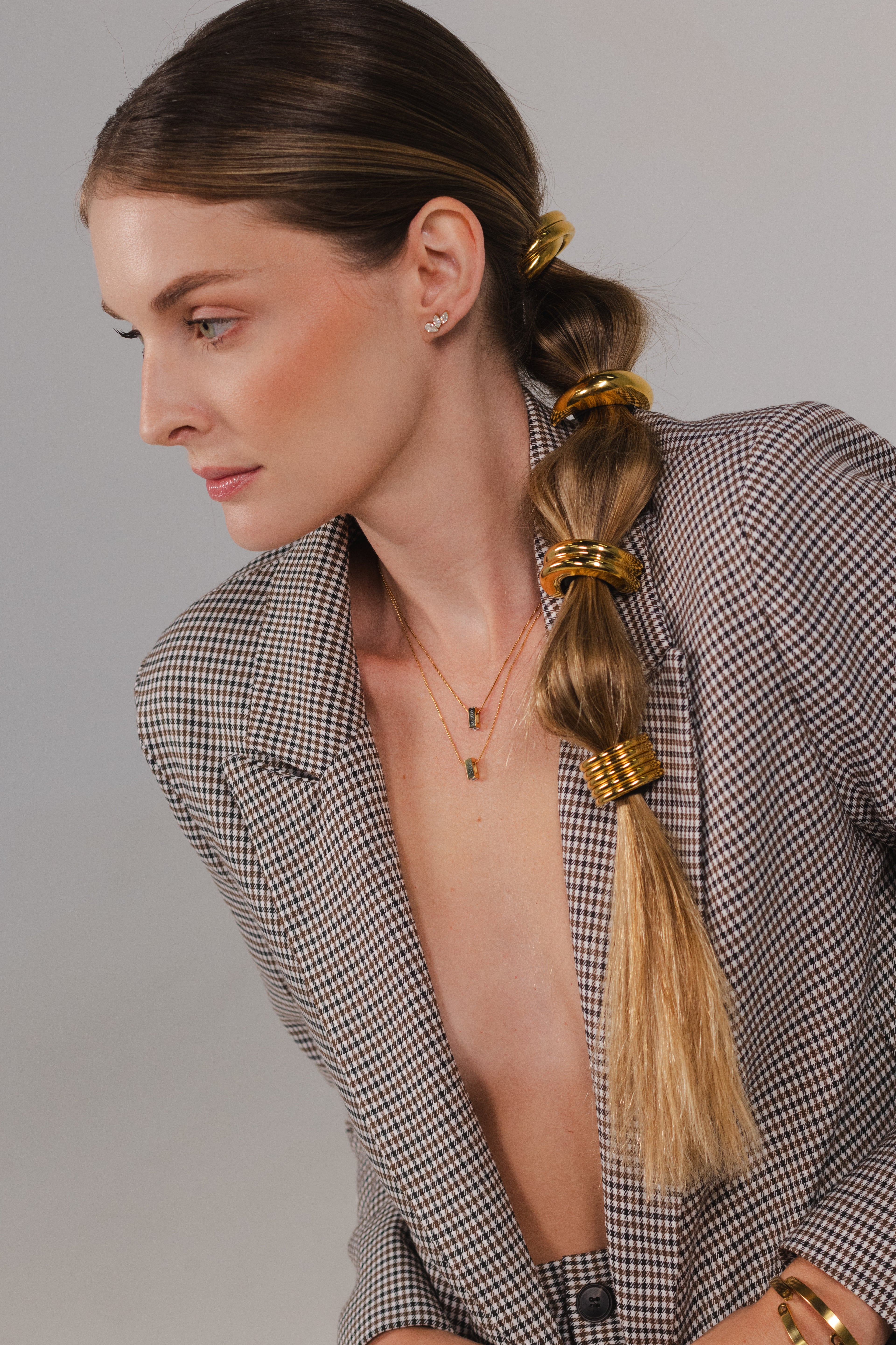 Petite Bar Tag Necklace - Engraved