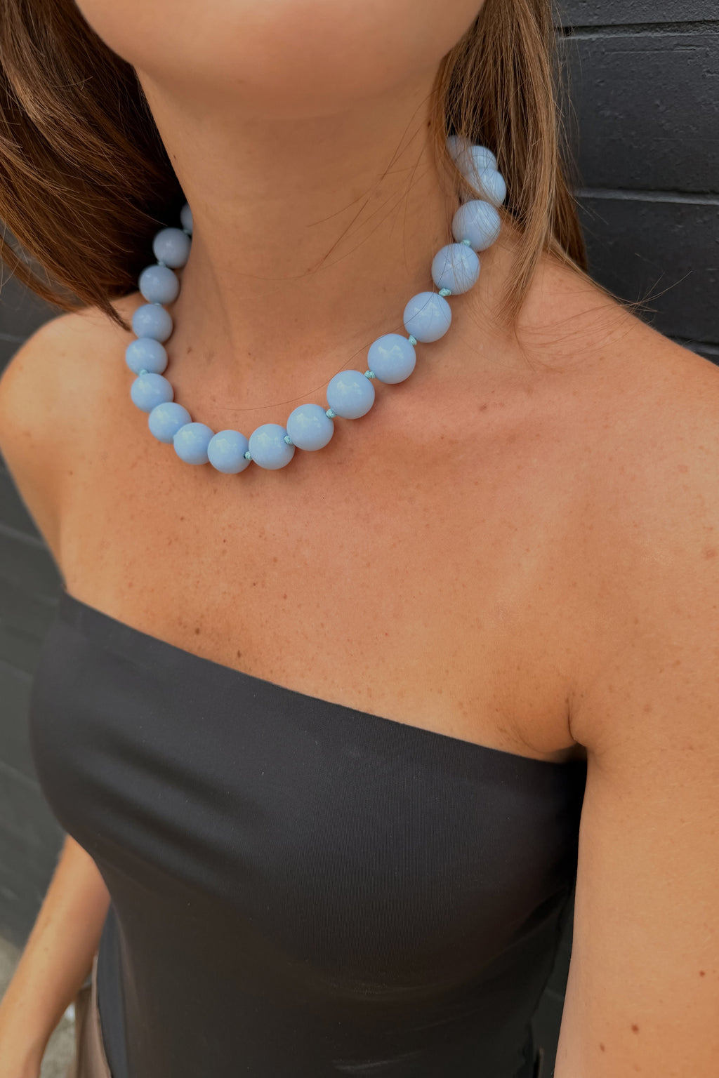 Icon Necklace-Lilac Blue