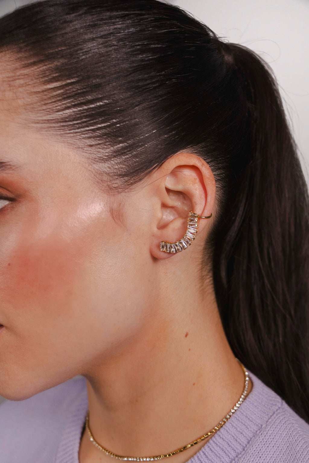 Crystal Bite Earrings