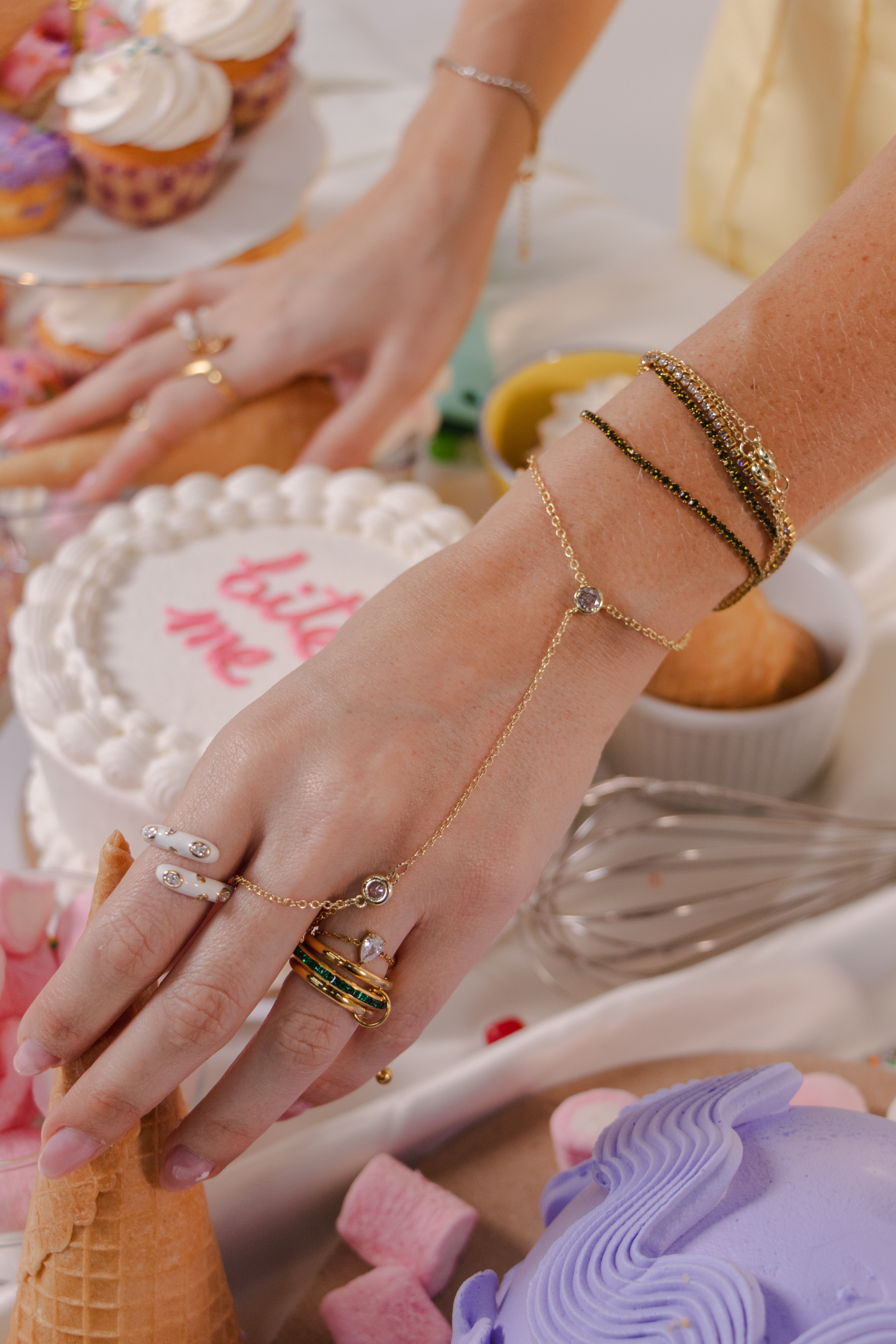 Matcha Tennis Bracelet