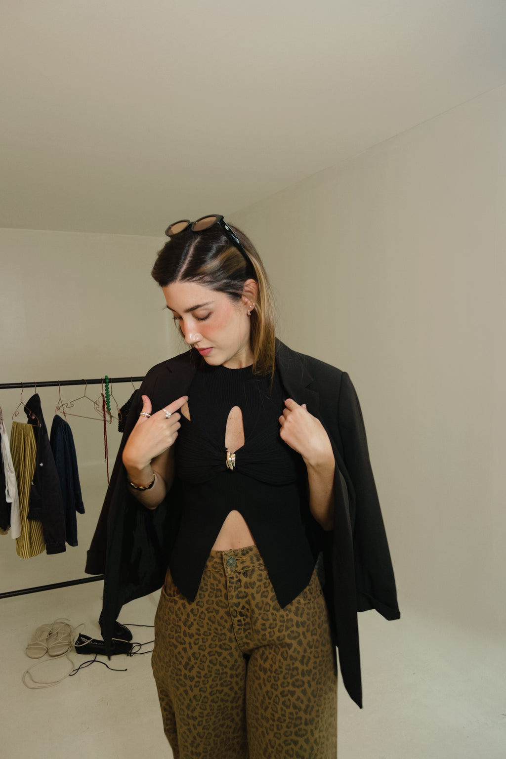 VERA TOP - BLACK