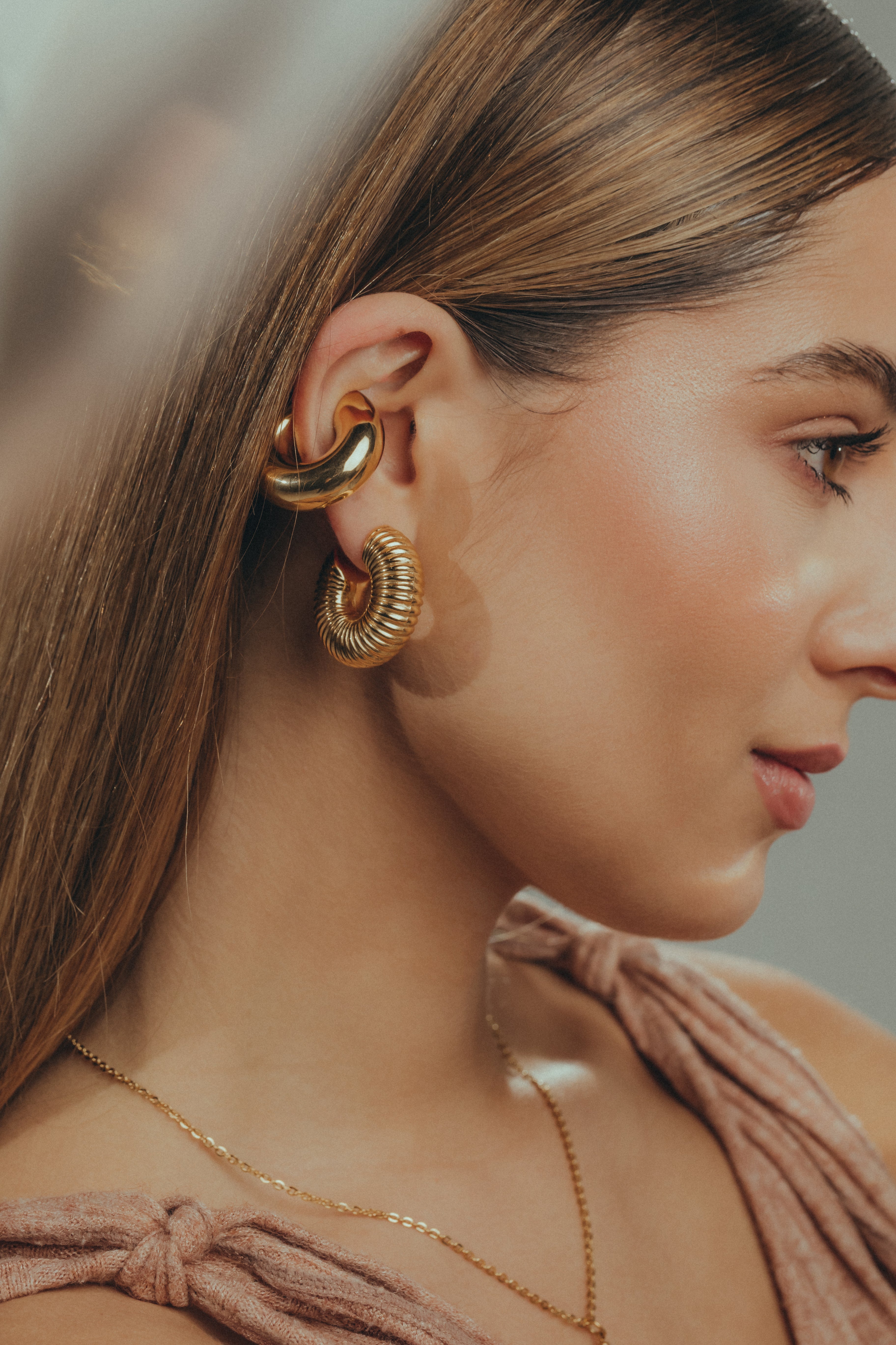 Crescent Moon Earcuff